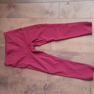 Head burgundy Red Leggings XS